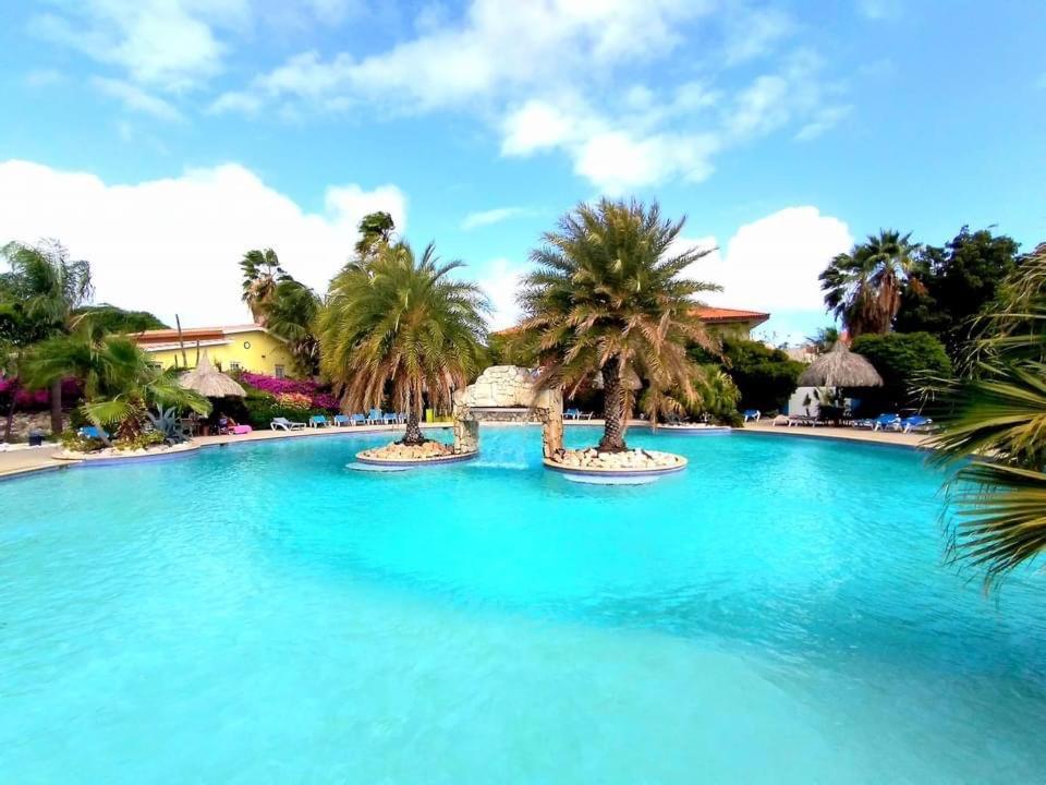 Kas Di Bami A-186 Op Seru Coral Resort - Ruim Appartement Met Groot Zwembad En Tropische Tuin Willemstad Exterior foto